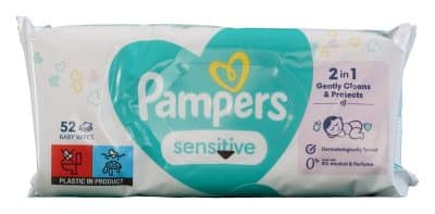 Pampers 52ks,Sensitive Vyťahovacie utierky,