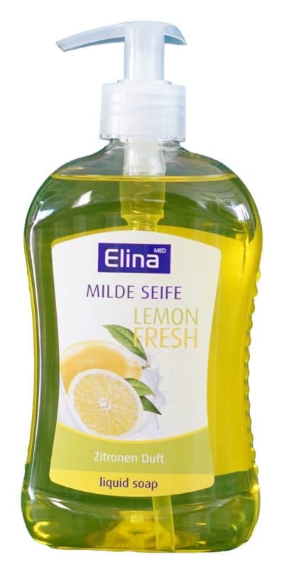 Tekuté mydlo 500ml, Lemon,Elina