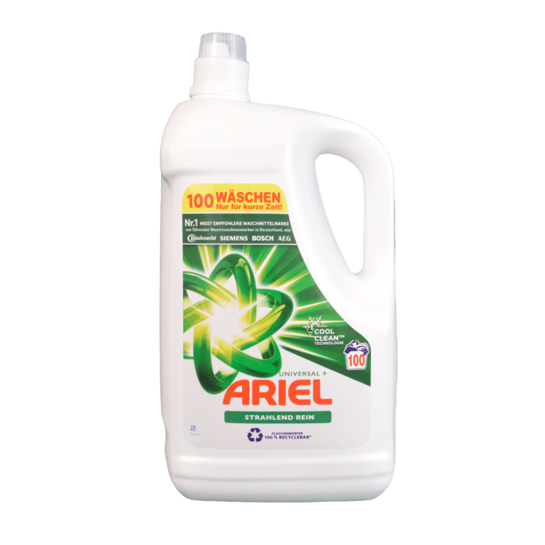 Ariel Universal+, Strahlend rein, zelený 5l, 100PD
