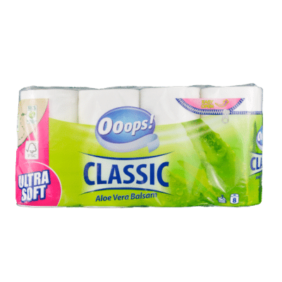 Toaletný papier, 8ks, 3-vrst., Aloe avera