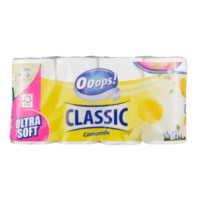 Toaletný papier 8ks, 3-vrst., Camomile