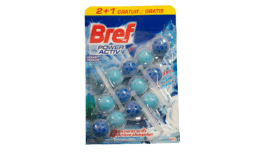 Bref, WC blok, 3x50g,Ocean, Power Activ