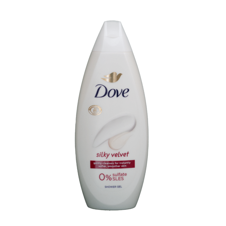Dove, Sprchovací gél, 250ml, Silky velvet