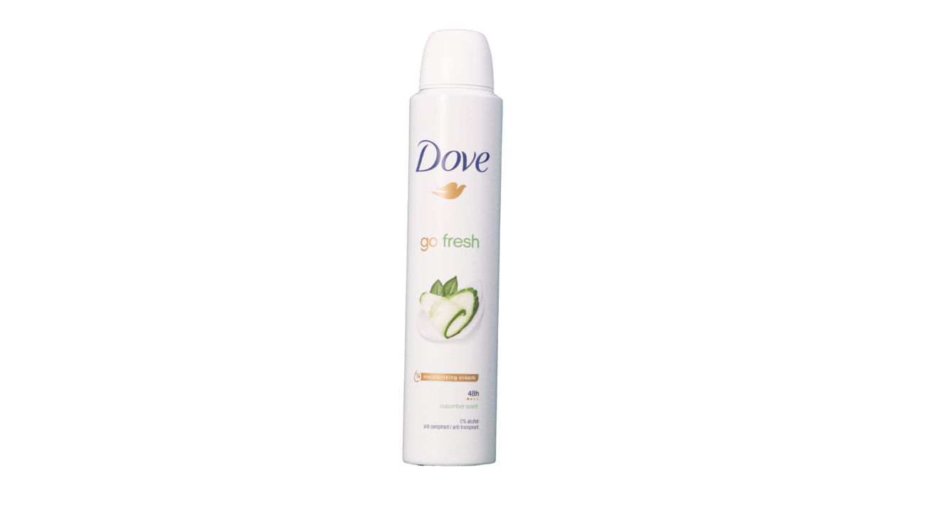 DOVE 200ml, Cucumber, deospray women