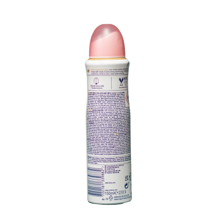 DOVE 150ml,Advance care, Water Lily&rose, deospray women