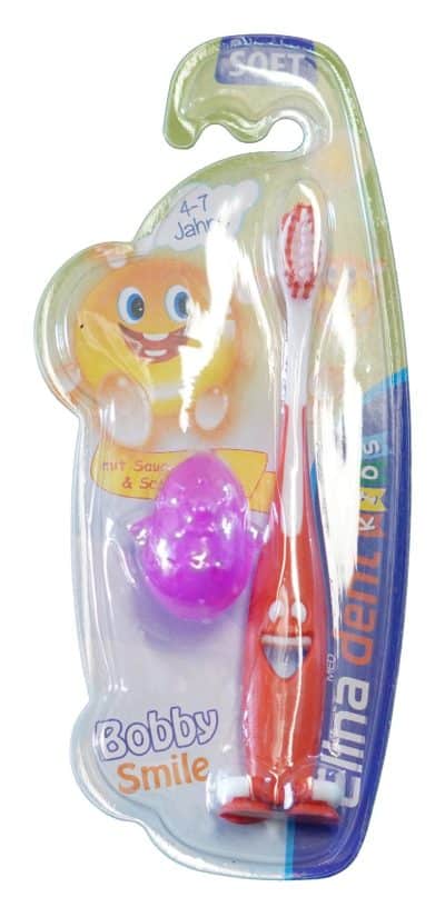 Zubná kefka, detská, Soft,14cm,+ figúrka