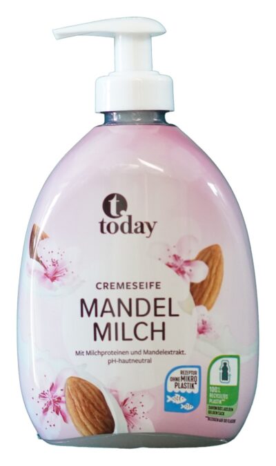 Tekuté mydlo, 500ml, Almond milk, Today