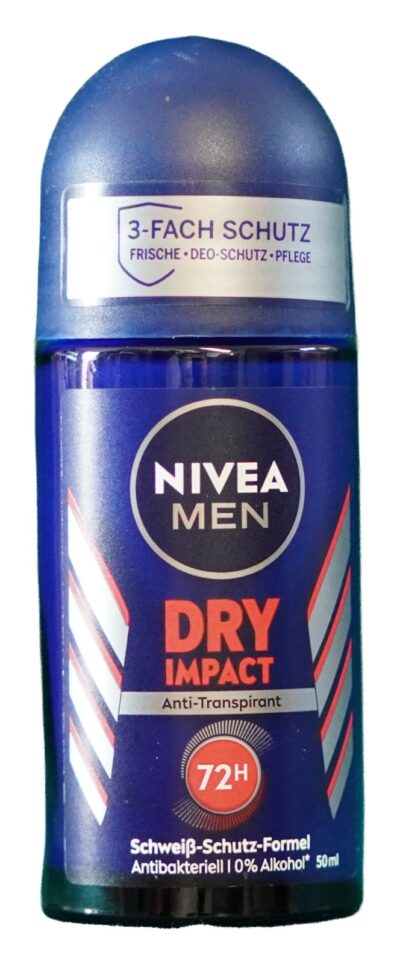 NIVEA MEN deodorant, 50ml, guľôčka, Dry Impact