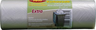 Vrecia na odpad, 135l, priesvitne,10ks