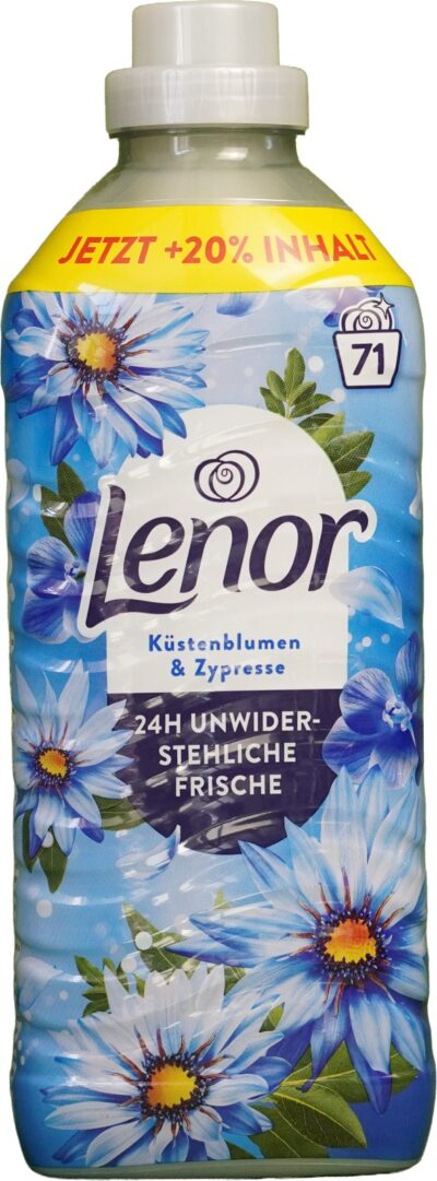 Lenor, 1.491l, 71PD, Küstenblumen & Zypresse